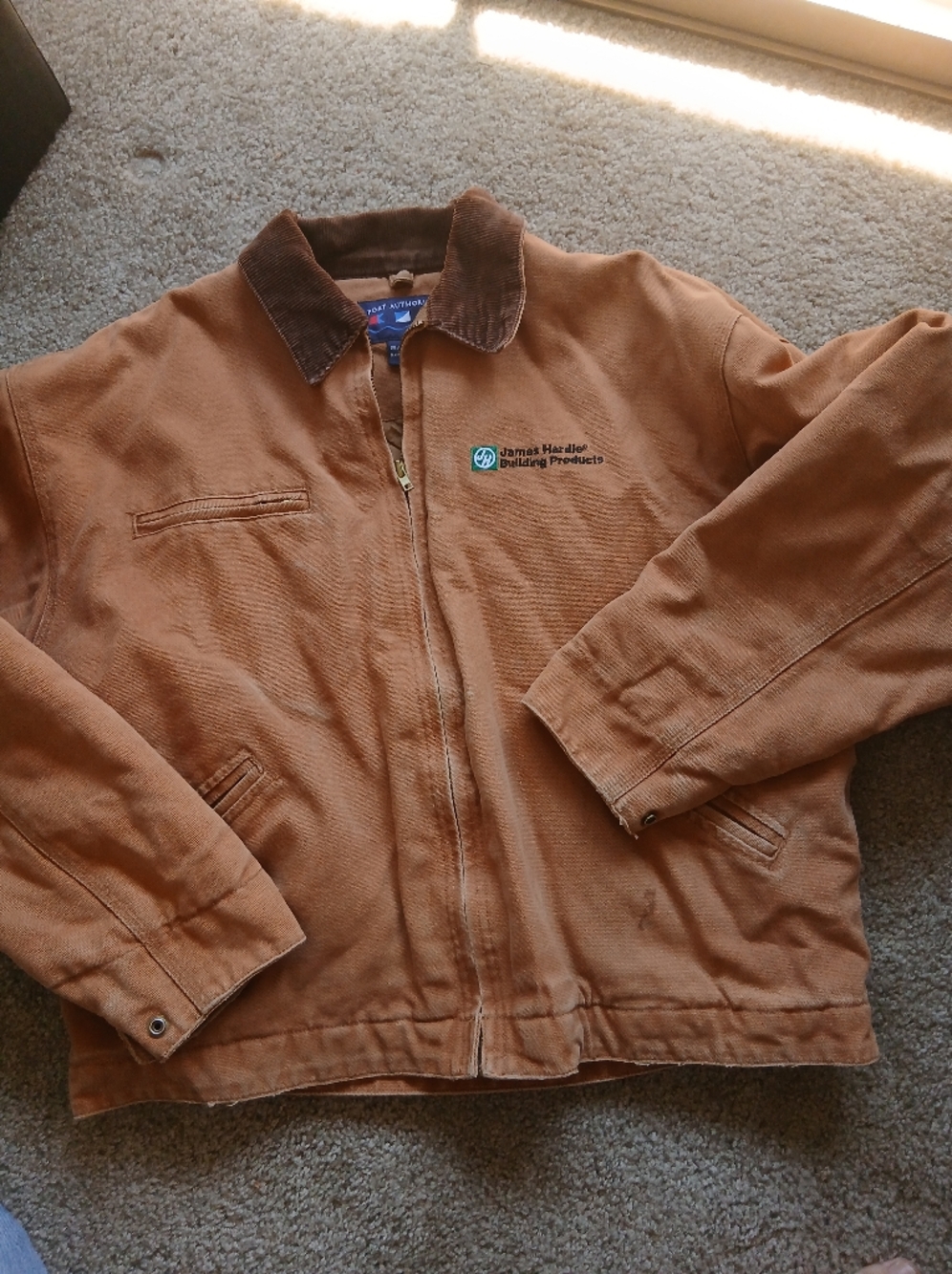 Vintage Port Authority Workwear Tan Barn Jacket